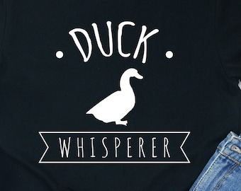 Zabawna koszulka dla właściciela kaczki, prezent dla miłośnika zwierząt, koszulka z ptakiem z farmy, koszulka z piórami, humorystyczny T-shirt