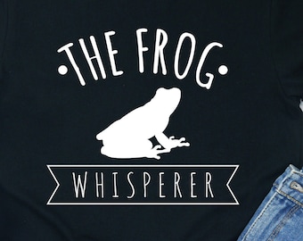 Frog Shirt Amphibian Lover Pet Owner Pond Nature Tee Wildlife group's Gift Tshirt