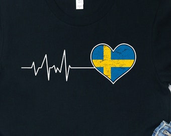 Sweden Shirt / Hoodie / Sweatshirt / Tank Top / Sweden Gift / Sweden Flag / Swedish Tshirt / Swedish Tee / Swede Gift / Proud Swede Tee