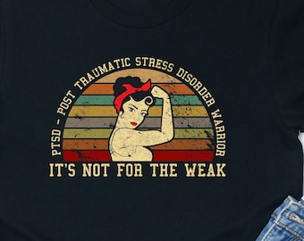 PTSD Warrior T-Shirt: Post Traumatic Stress Disorder Awareness