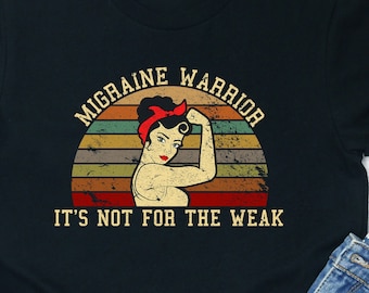 Migraine Warrior T-Shirt: Unisex Migraine Awareness Support Tee
