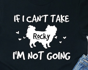 Japanese Chin Shirt: Custom Dog Mom Tee