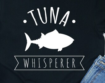 Chemise de pêche au thon drôle, cadeau de pêcheur à thon rouge, t-shirt à thon jaune, océan, bateau de mer