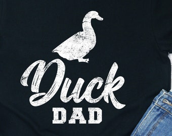 Koszulka Duck Dad: Unisex bawełniana koszulka, bluza z kapturem, bluza