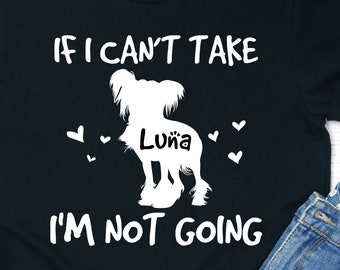 Chinese Crested Dog Shirt: Personalized Pet Tee