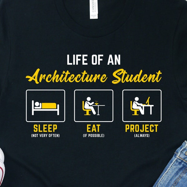 Life Of An Architecture Student Shirt / Hoodie / Sweatshirt / Tank Top / Gift For Architect / Architect Student T-shirt / Architect Gift