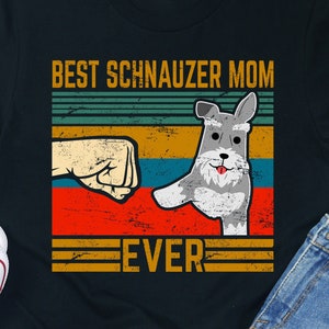 Schnauzer Mama Shirt / Hoodie / Sweatshirt / Tank Top / Schnauzer Mama Geschenk / Schnauzer Mama Tshirt / Beste Schnauzer Mama / Schnauzer Mama Shirt