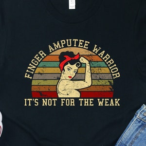 Finger Amputee Shirt / Hoodie / Sweatshirt / Tank Top / Finger Amputee Gift / Amputated Finger T-Shirt / Missing Finger / Cut Off Finger Tee