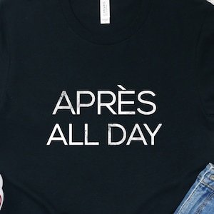 Après All Day Ski T-Shirt: Unisex Cotton Tee
