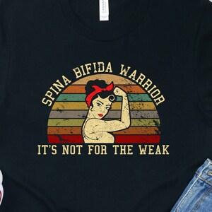 Spina Bifida Warrior T-Shirt: Awareness Support Tee