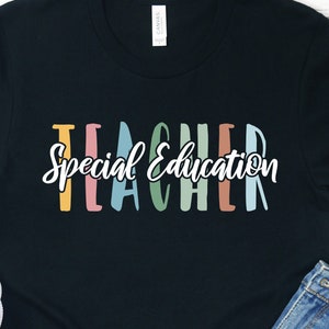 Spezielle Bildung Lehrer Shirt - SPED Squad Tee