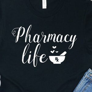 Pharmacist Life Shirt / Hoodie / Sweatshirt / Tank Top / Shirt For Pharmacy Technician / Cute Pharmacy Grad TShirt / Pharmacist Gift Idea