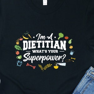 Registered Dietitian Shirt Student Gift Tshirt Dietetics Tee - Etsy