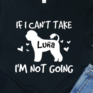 Portuguese Water Dog Shirt: Custom Portie Dog Mom Tee