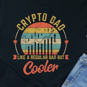 Krypto-Dad-Shirt / Hoodie / Sweatshirt / Tank Top / Krypto-Vater-Geschenk / Geschenk für Krypto-Währung Dad / Krypto-Vati / Krypto-Vatertagsgeschenk