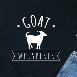 Camiseta Goat Whisperer: Camiseta unissex, moletom com capuz, moletom com capuz, regata