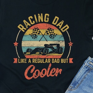 Racing Dad Shirt / Hoodie / Sweatshirt / Tank Top / Geschenk für Racing Dad / Vatertagsgeschenk für Racing Dad /Drag Racing Dad T-Shirt