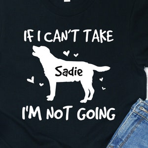Personalized Labrador Retriever Shirt: Custom Lab Dog Mom/Dad Gift