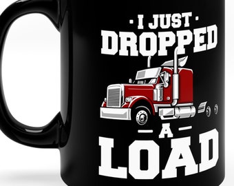 Lustige Trucker Kaffeetasse: "
