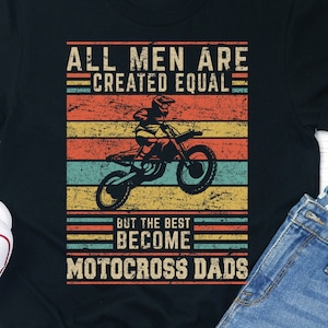 Motocross Dad T-Shirt: Dirt Bike Graphic Tee