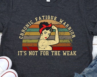 Chronic Fatigue Warrior T-Shirt: ME/CFS Awareness Support