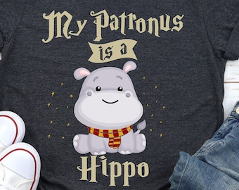 My Patronus Is A Hippo Shirt For Hippopotamus Lovers My Patronus Is A Hippo Shirt For Hippopotamus Lovers