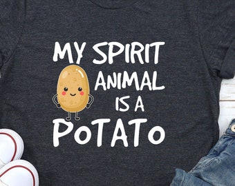 Funny Potato Shirt / Hoodie / Sweatshirt / Tank Top / Potato Gift / Potato TShirt / Thanksgiving Gift / Potato Lover T-Shirt / Sweet Potato