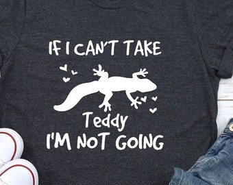 Crested Gecko Lover T-Shirt: Funny Reptile Owner Tee