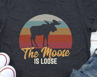 Funny Moose Graphic Tee: Unisex Shirt, Hoodie, Sweatshirt