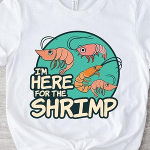 Funny Shrimp SVG: Seafood Boil Cut File (Digital Download)