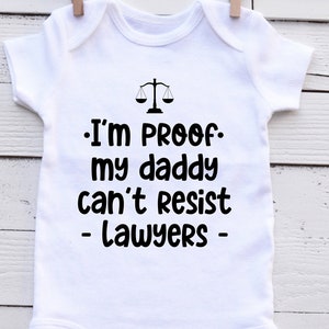 Resist Lawyers Onesie / Lawyer Baby Gift / Lawyer Baby / Lawyer Baby Bodysuit / Lawyer Baby Shower / Attorney Baby / Lawyer Baby Outfit