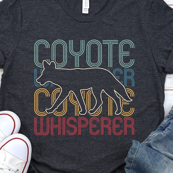 Coyote Shirt / Hoodie / Sweatshirt / Tank Top / Coyote Gift / Coyote Lover T-Shirt / Funny Coyote Fan Tee / Coyote Shirts / Coyotes Items
