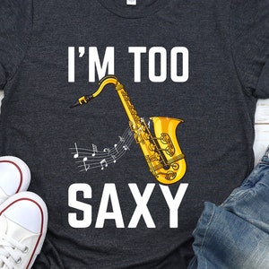 Saxophon Shirt / Hoodie / Sweatshirt / Tank Top / Saxophon Geschenk / Saxophonist TShirt / Saxophonist T-Shirt / Saxophonspieler T-Shirt / Jazz T-Shirt