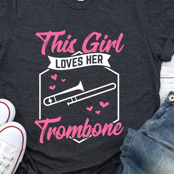 Trombone T Shirt Etsy