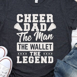Cheer Dad Shirt: Funny Gift for Cheerleader Dad