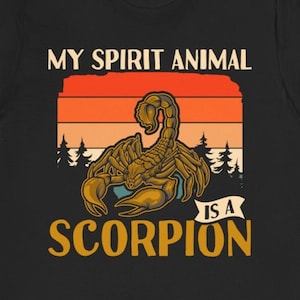 Camiseta de escorpión / Regalos divertidos de escorpión para él y para ella / Camiseta para amantes de escorpión / Camiseta para fanáticos de escorpión / Camisetas de cumpleaños de escorpión / Regalo