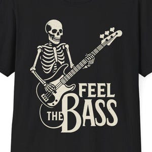 Bass Gitarrist T-Shirt: Lustiges Rock Musik Geschenk
