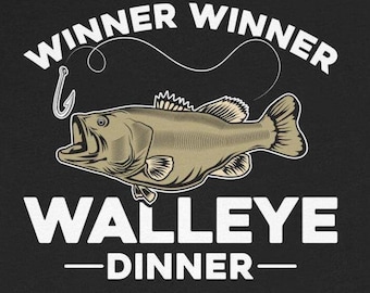 Funny Walleye Fishing T-Shirt: Fisherman Gift