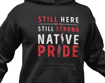 Native Pride Hoodie: Unisex Tribal Pullover