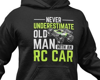 Sweat à capuche pour amateur de voitures télécommandées Racing Télécommande Hobby Sweat-shirt cadeau véhicule modèle vitesse électrique