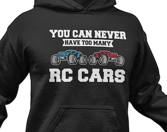 Sweat à capuche amusant RC Cars : cadeau unisexe pour fan de course