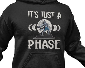 Funny Werewolf Hoodie: Halloween Gift, Werewolf Lover Pullover