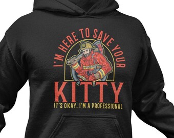Funny Fireman Hoodie: Father's Day Fire Rescue Gift