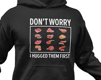 Slaktare Köttfärsare Pullover Sweatshirt Shop Arbetskläder Gåva Protein Hantverk