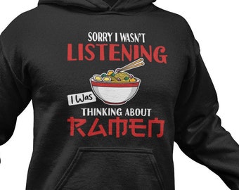 Funny Ramen Hoodie: Noodle Soup Lover Pullover