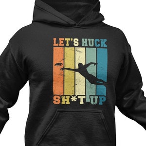 Grappige ultieme frisbee-hoodie: cadeau retro frisbee-speler