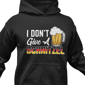 Funny German Hoodie: Schnitzel Beer Gift