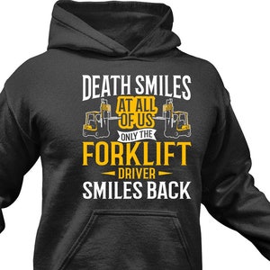 Funny Forklift Hoodie / Forklift Driver Father’s Day Gift / Forklift Operator Sweatshirt / Forklift Fan Sweater / Forklift Birthday Present