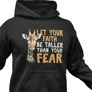 Giraffe Hoodie: Funny Animal Lover Pullover