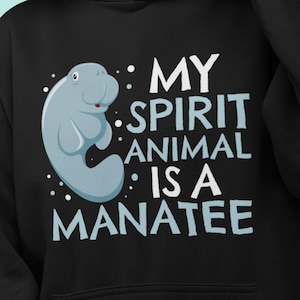 Manatee Hoodie / Funny Manatee Lover Hoodie / Manatee Hoody / Manatee Sweatshirt / Manatees Sweater / Manatee Gifts / Cute Manatee Pullover